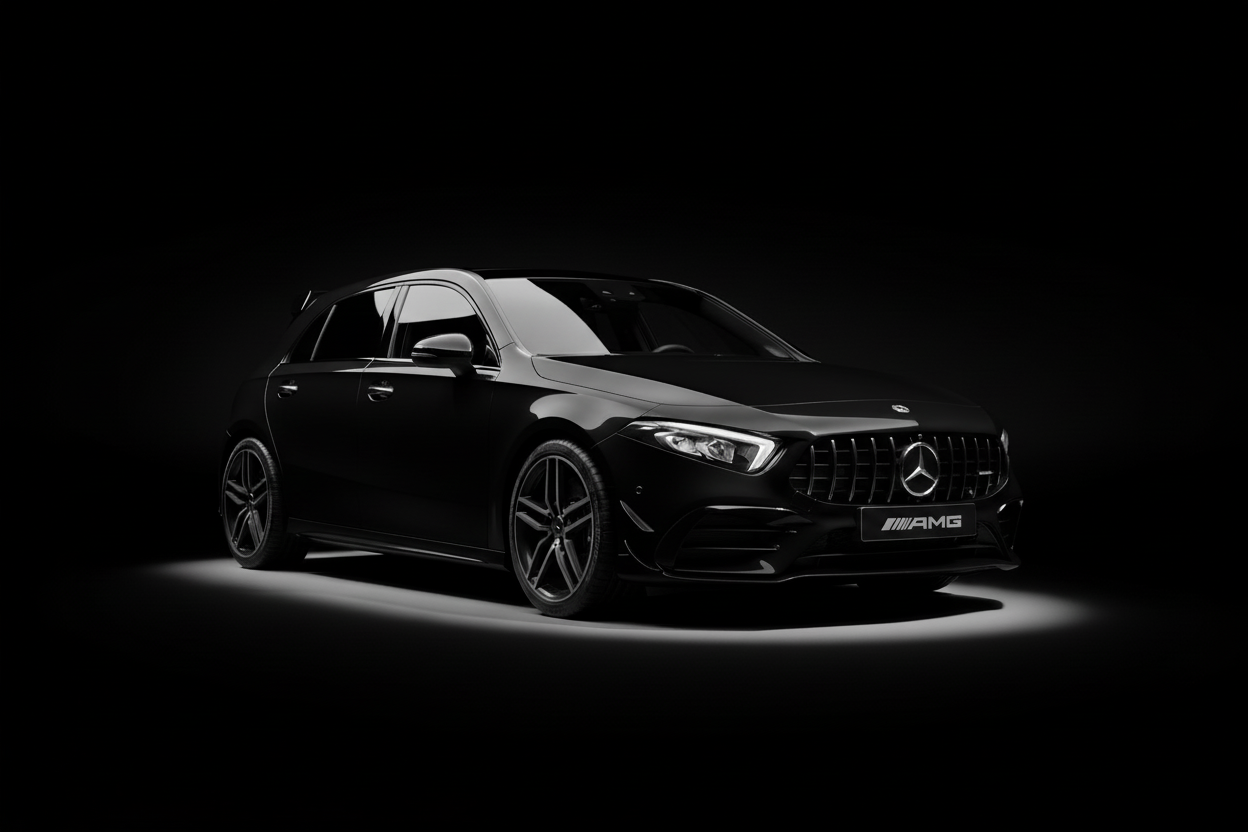 Mercedes A35 Full Black
